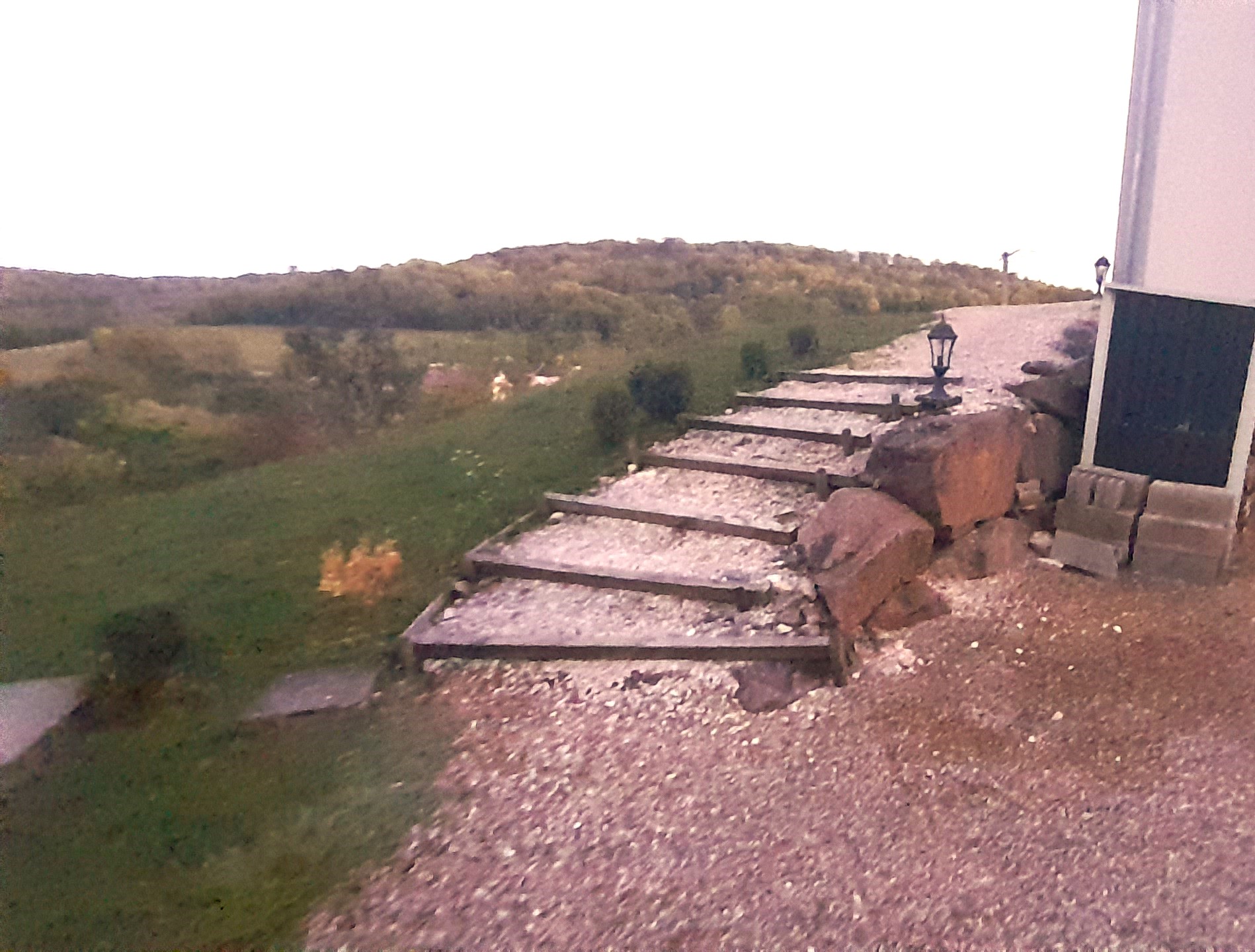 escalier avant/après